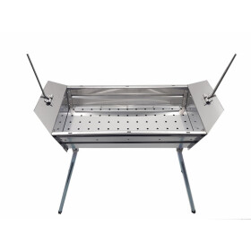 Mangal Ararat Edelstahl 2mm Schaschlikgrill mit verstellbarer Grillhöhe Aktion