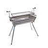 Mangal Ararat Edelstahl 2mm Schaschlikgrill mit verstellbarer Grillhöhe Aktion