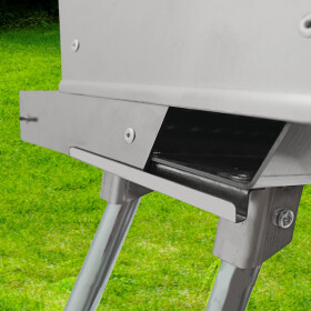 Mangal Konfigurator Ararat Edelstahl 2mm Schaschlikgrill mit verstellbare Grillhöhe