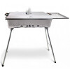 Mangal Astana Deluxe 9er Spießdreher 230V Alumotor BBQ Deckel Grillrost Ablage