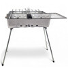 Mangal Astana Deluxe 9er Spießdreher 230V Alumotor BBQ Deckel Grillrost Ablage