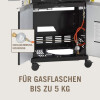 RÖSLE Gasgrill BBQ-Station VIDERO G3 schwarz mit Seitenbrenner