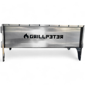 Mangal Anar Deluxe 2mm Campinggrill aus Edelstahl Schaschlikgrill