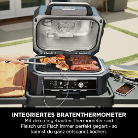 Ninja Woodfire Pro Connect XL Elektrischer BBQ Smoker Grill App-Steuerung