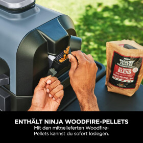 Ninja Woodfire Pro Connect XL Elektrischer BBQ Smoker Grill App-Steuerung